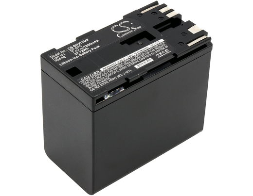 7.4V 7800mAh / 57.72Wh Li-ion Akku f.:Canon Model: BP-975, GL2, XF100, XF105, XF300, XF305, XH A1, XH A1S, XH G1, XL H1, XL H1A, XL1, XL1S, XL2, XM2