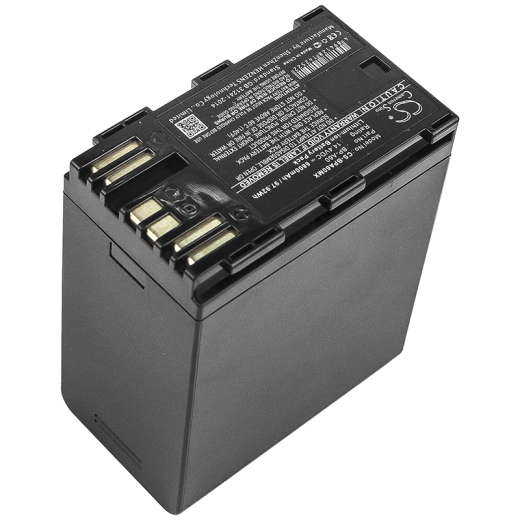 14.4V 6800mAh / 97.92Wh Li-ion Akku f.:Canon Model: BP-A60, CA-CP200L, EOS C200, EOS C200 PL, EOS C200B, EOS C300 Mark II, EOS C300 Mark II PL, XF705