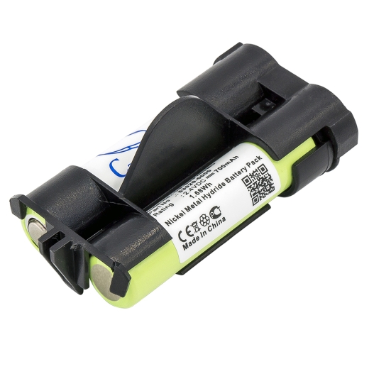 2.4V 700mAh / 1.68Wh Nickel-Metallhydrid Akku für: Welch-Allyn Model: 53020-0000