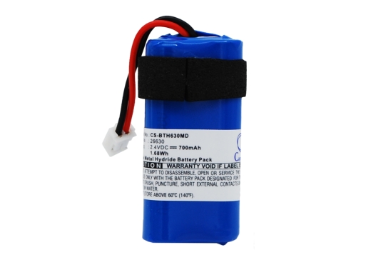 2.4V 700mAh / 1.68Wh Nickel-Metallhydrid Akku für: Rainin Model: 17011746, Controller PX-100, Pipet-XTM
