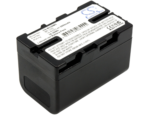 14.8V 2600mAh / 38.48Wh Li-ion Akku f.:Sony Model: BP-U30, HD422, PMW-100, PMW-150, PMW-150P, PMW-160, PMW-200, PMW-300, PMW-EX1, PMW-EX160, PMW-EX1r