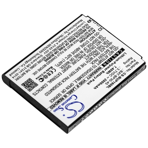 3.7V 2000mAh / 7.40Wh Li-Polymer Akku f.:Bluebird Model: BAT-BP30-45, BM180, BP30