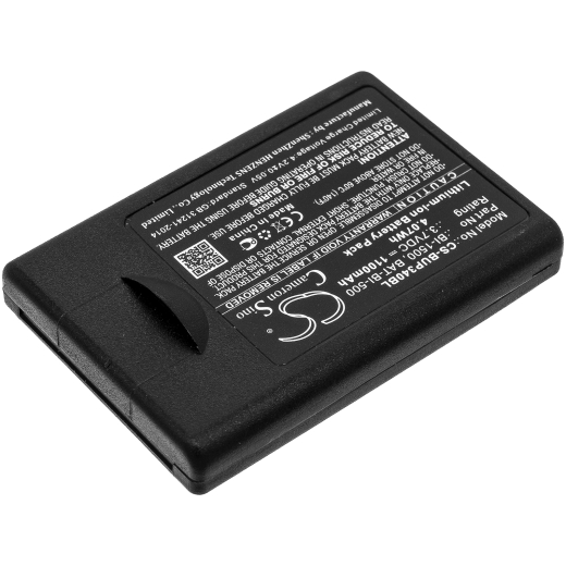 3.7V 1100mAh / 4.07Wh Li-ion Akku f.:Bluebird Model: BAT-BI-500, BI-1500, EG-340