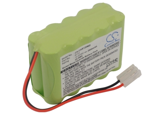 12.0V 2000mAh / 24.00Wh Nickel-Metallhydrid Akku für: CardioRapid Model: