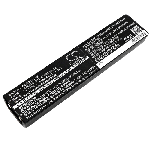 7.2V 2000mAh / 14.40Wh 2000mAh / 14.40Wh Akku f.:Laird Model: BT923-00072, HANDY Control II, HANDY Control III, TC100 2000mAh / 14.40Wh