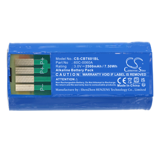 3.0V 2500mAh / 7.50Wh 2500mAh / 7.50Wh Akku f.:Cattron Theimeg Model: 60C-0060A, 70C0003KIT, 70C-0003KIT-C 2500mAh / 7.50Wh