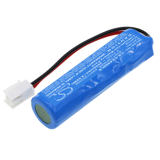 3.7V 2600mAh / 9.62Wh 2600mAh / 9.62Wh Akku f.:EATON Model:, 40071353666, EURO X LED AT, GUIDELED, GUIDELED EURO X LED AT 2600mAh / 9.62Wh
