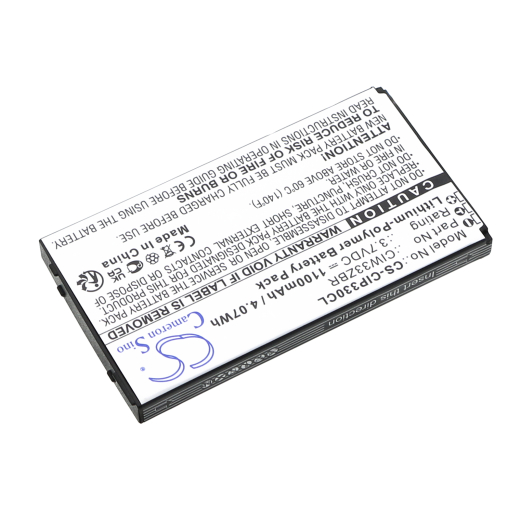3.7V 1100mAh / 4.07Wh Li-Polymer Akku f.:Cisco Model: 7508000705, CIW33ZBR, Linksys WIP330, WIP330