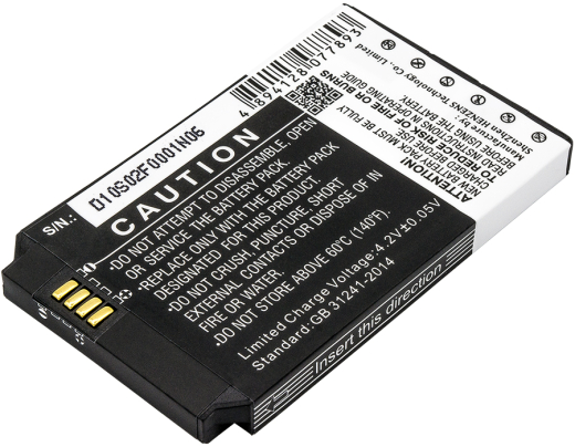 3.7V 1500mAh / 5.55Wh Li-ion Akku f.:Cisco Model: 74-5469-01, U8ZBAE12, 7026G, 74-5468-01, 7925, 7925G, 7925G-EX, 7926, 7926G, CP-7925G-A-K9, CP-7925