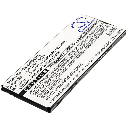3.8V 2400mAh / 9.12Wh Li-Polymer Akku f.:Cisco Model: 74-102376-01, CP-BATT-8821, GP-S10-374192-010H, CP-8821, CP-8821-EX-K9-BUN, CP-8821-K9-BUN, Wir