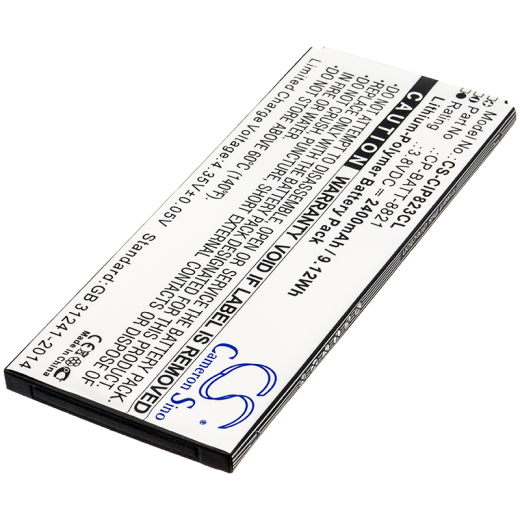 3.8V 2400mAh / 9.12Wh Li-Polymer Akku f.:Cisco Model: 74-102376-01, CP-BATT-8821, GP-S10-374192-010H, CP-8821, CP-8821-EX-K9-BUN, CP-8821-K9-BUN, Wir