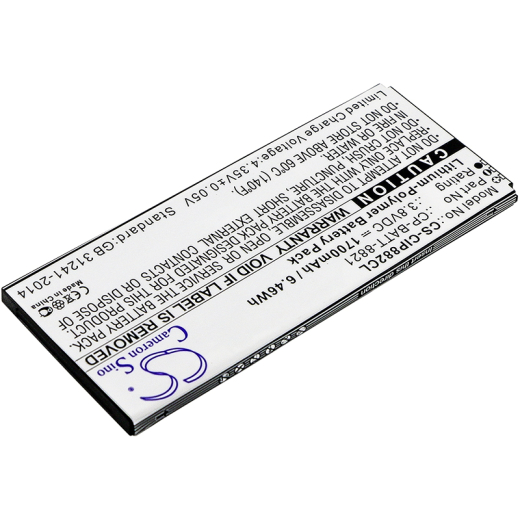 3.8V 1700mAh / 6.46Wh Li-Polymer Akku f.:Cisco Model: 74-102376-01, CP-BATT-8821, GP-S10-374192-010H, CP-8821, CP-8821-EX-K9-BUN, CP-8821-K9-BUN, Wir