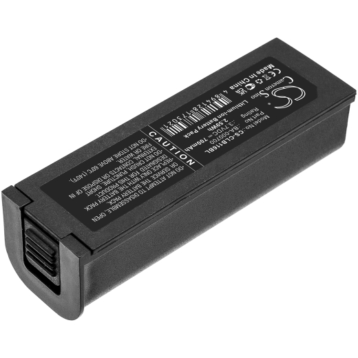 3.7V 700mAh / 2.59Wh Li-ion Akku f.:CipherLAB Model: BA-000700, 1166, 1266, CL1160, CL1266