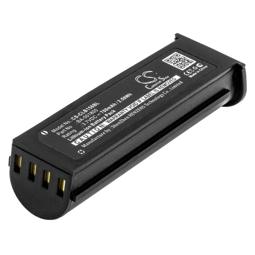 3.7V 700mAh / 2.59Wh Li-ion Akku f.:CipherLAB Model: BA-001800, KB1A371802963, 1560, 1562, 1564