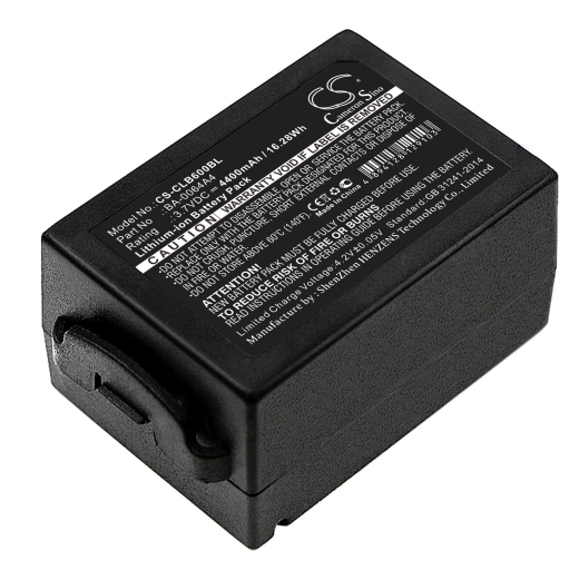 3.7V 4400mAh / 16.28Wh Li-ion Akku f.:CipherLAB Model: BA-0064A4, BCP60ACC00002, BCP60ACC00106, CP60, CP60G