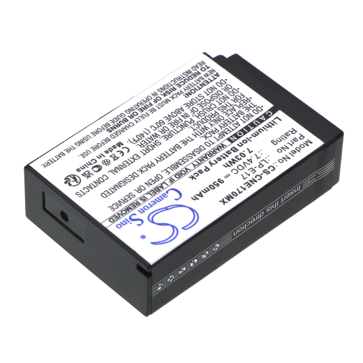 7.4V 950mAh / 7.03Wh Li-ion Akku f.:Saramonic Model:, VmicLink5 RX+, VmicLink5 Systems, VmicLink5 TX, VmicLInk5 TX bodypack transmit, VmicLink5 TX+,