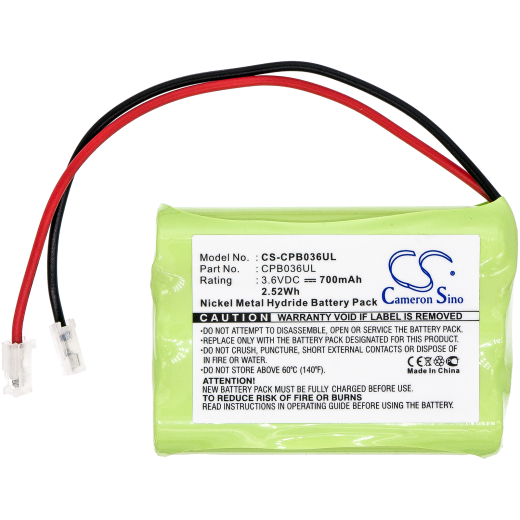 3.6V 700mAh Ni-MH Akku f.:Universal Model: AAA x 3, AAA x 3
