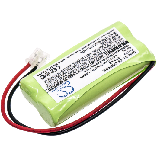 2.4V 700mAh Ni-MH Akku f.:Universal Model: AAA x 2, AAA x 2