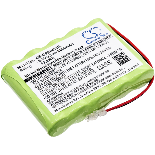 6.0V 2000mAh / 12.0Wh Ni-MH Akku f.:Universel Model:, AA x 5