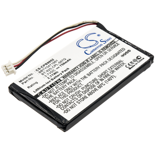 3.7V 750mAh / 2.78Wh Li-ion Akku f.:Uniden Model: BBTY0471001, BT-925, TRU-C46, TRU-C56