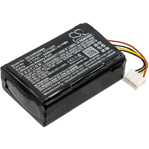 3.7V 3450mAh / 12.77Wh Li-ion Akku f.:Coppernic Model: BP13-001080, E00913001, PCT3200, C-One e-ID, XGK-C-ONE-E-ID