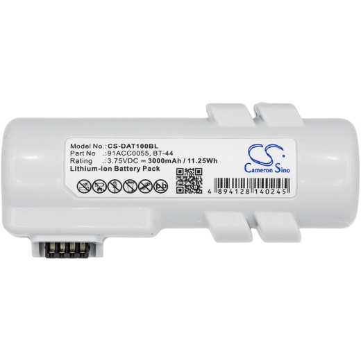 3.75V 3000mAh / 11.25Wh Li-ion Akku f.:Datalogic Model: 128004401, 128004403, 91ACC0055, 94ACC0333, BT-44, P-9012-JTB.02, TW16051941, Joya Touch, Joy