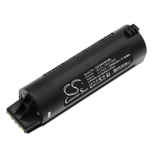 3.7V 3200mAh / 11.84Wh Li-ion Akku f.:Datalogic Model: 700311800, BY-01, BY-01
