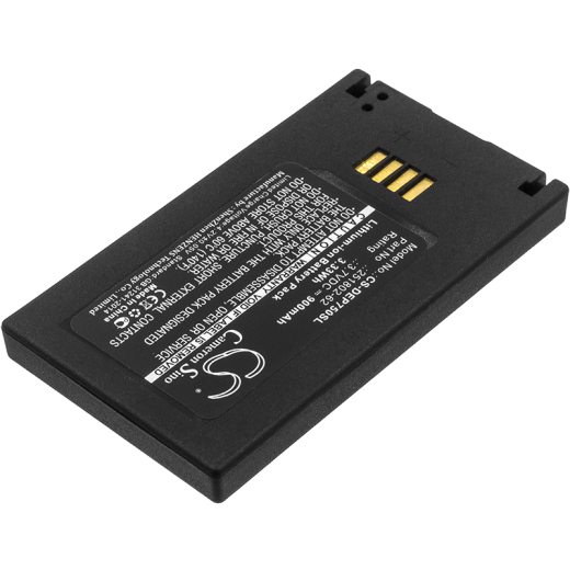 3.7V 900mAh / 3.33Wh Li-ion Akku f.:EasyPack Model: 251802-62, 56446 702 099, EZPack XL, Poliflex 750