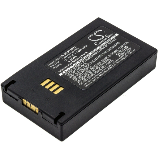 3.7V 1800mAh / 6.66Wh Li-ion Akku f.:Spare Model:, 1128 UHF Reader, 1153