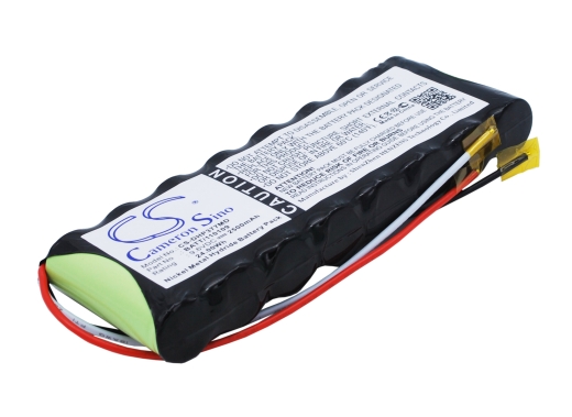 9.6V 2500mAh / 24.0Wh Nickel-Metallhydrid Akku für: Datex Ohmeda Model: 120109, BATT/110109