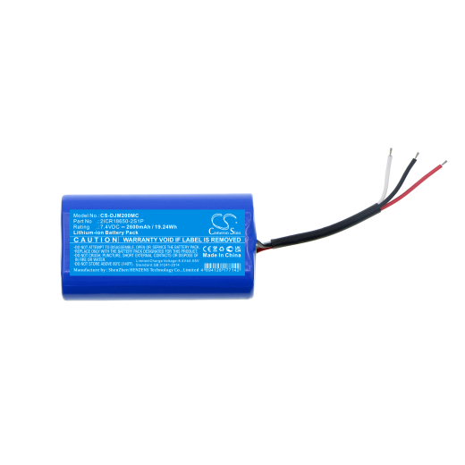 7.4V 2600mAh / 19.24Wh Li-ion Akku f.:DJI Model: 2ICR18650-2S1P, Mobile 3, Mobile 4, Osmo Mobile 2, Osmo Mobile 3, Osmo Mobile 4