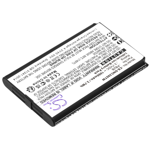 3.7V 1000mAh / 3.7Wh Li-ion Akku f.:Dynascan Model: PB2B, 2B