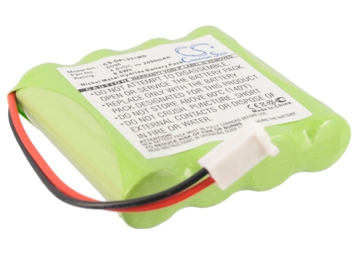 4.8V 2000mAh / 9.60Wh Nickel-Metallhydrid Akku für: Delfi Model: 4-2100-17, 6096