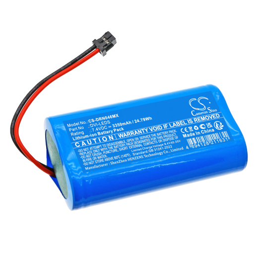 7.4V 3350mAh / 24.79Wh Li-Ionen Akku für: Vision Model: DVI-LEDS, OM0046, LED DayLite
