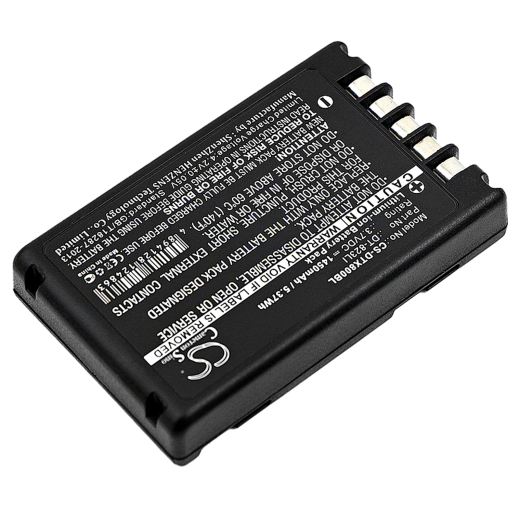 3.7V 1450mAh / 5.37Wh Li-ion Akku f.:Casio Model: DT-823LI, DT-800, DT-810