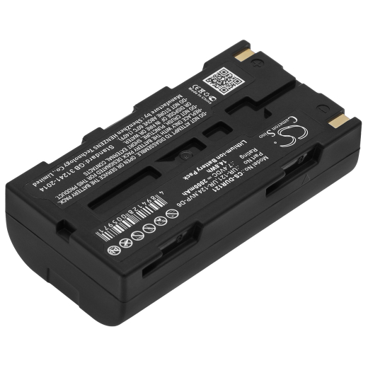 7.4V 2000mAh Li-ion Akku f.:Sanyo Model: NVP-D6, UR-121, UR-121D, UR-124, UR-124D, iDshot IDC-1000, iDshot IDC-1000Z, iDshot IDC-1000ZU, Xacti NV-DV3