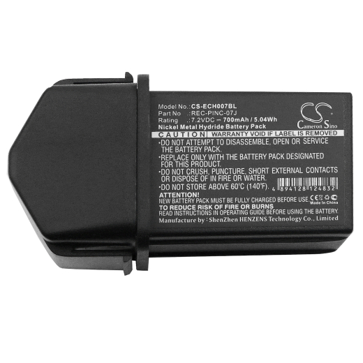 7.2V 700mAh / 5.04Wh 700mAh / 5.04Wh Akku f.:ELCA Model: PINC 07MH, PINC-07MH, REC-PINC-07J, CONTROL-07, CONTROL-07MH-A, CONTROL-07MH-D, GENIO-M, GEN