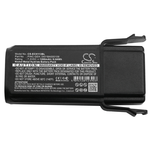 7.2V 1200mAh / 8.64Wh 1200mAh / 8.64Wh Akku f.:ELCA Model: 04.142, 0401BA000109, 0401BA000113, PINC-GEH, CONTROL-GEH-A, CONTROL-GEH-D, Elca Techno-M,