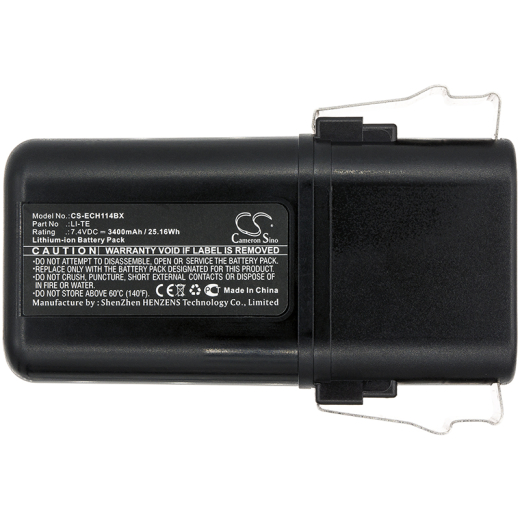 7.4V 3400mAh / 25.16Wh 3400mAh / 25.16Wh Akku f.:ELCA Model: LI-TE, BRAVO-M, MIRAGE-M 3400mAh / 25.16Wh