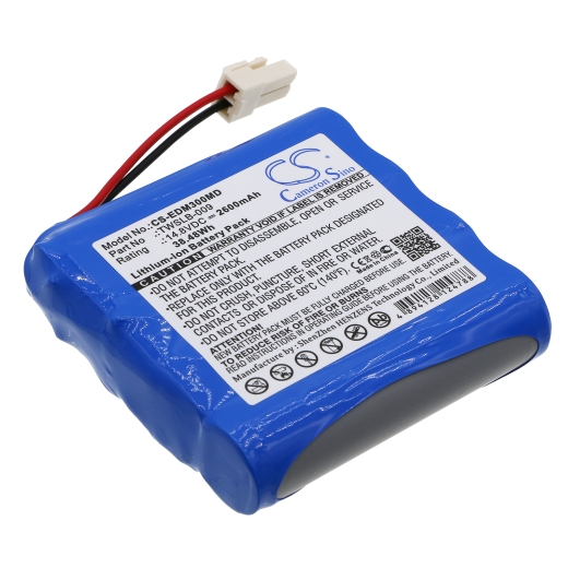 14.8V 2600mAh / 38.48Wh Li-Ionen Akku für: EDAN Model: TWSLB-009