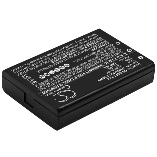 3.7V 1800mAh / 6.66Wh Li-ion Akku f.:EnGenius Model: UHF-BA, UHF