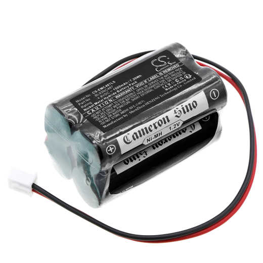 4.8V 1500mAh / 7.2Wh 1500mAh / 7.2Wh Akku f.:Unitech Model: 80048800, AA500MAH, CFS47NC, D-AA500mAh, 1500mAh / 7.2Wh