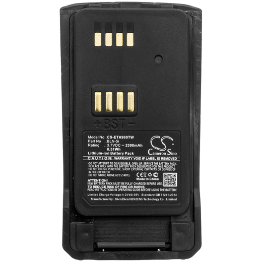 3.7V 2300mAh / 8.51Wh Li-ion Akku f.:Airbus Model: BLN-5i, BLN-6, THR9, THR9 C-30, THR9 Ex, THR9i