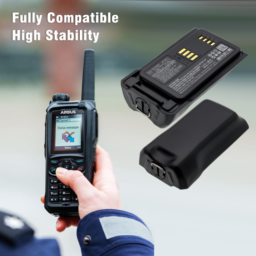 3.7V 5700mAh / 21.09Wh Li-ion Akku f.:TETRA Model: BLN-5i, BLN-6, BLN-Ex-2 U, CASSIDIAN THR9, HR8509AA, HT9588AA