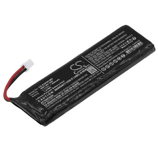 3.7V 450mAh / 1.67Wh Li-Polymer Akku für: Eppendorf Model: 4861 601.000, H451987