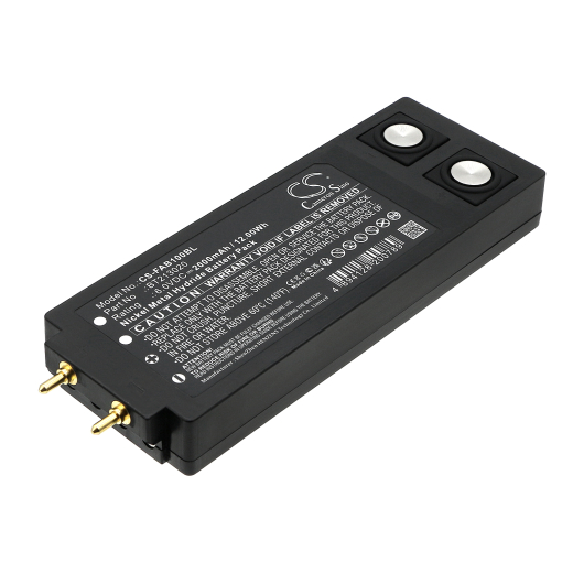 6.0V 2000mAh / 12.00Wh 2000mAh / 12.00Wh Akku f.:HBC Model: BT213001, BT213020, TTB 10 2000mAh / 12.00Wh
