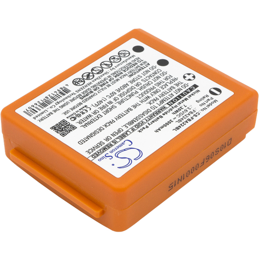 3.6V 2000mAh / 7.2Wh 2000mAh / 7.2Wh Akku f.:HBC Model: BA209000, BA209001, BA209060, BA209061, BA209062, BA223000, BA223030, FUB6, Fub9NM, PM23774500