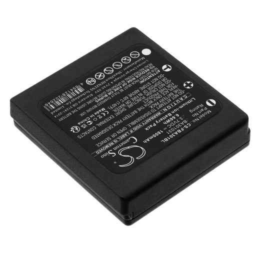 3.7V 1800mAh / 6.66Wh 1800mAh / 6.66Wh Akku f.:HBC Model: BA301030, BA301031, Orbit TC240 1800mAh / 6.66Wh