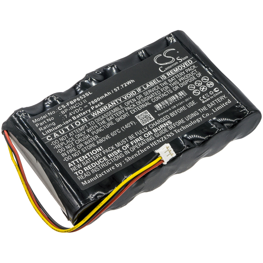 7.4V 7800mAh / 57.72Wh 7800mAh / 57.72Wh Akku f.:Fluke Model: BP-INCU II, Biomedical INCU II Incubator, Radiant Warmer Analyzer 7800mAh / 57.72Wh
