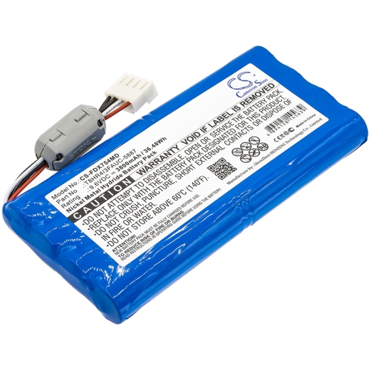9.6V 3800mAh / 36.48Wh Nickel-Metallhydrid Akku für: Fukuda Model: T8HR4/3FAUC-5887